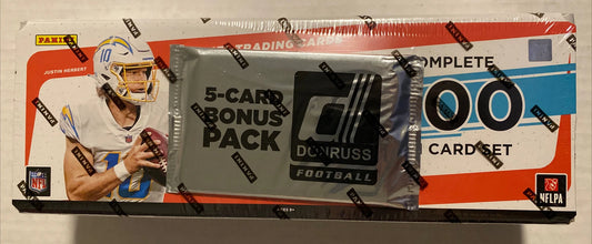2021 Panini Donruss NFL FANATICS EXCLUSIVE Factory Sealed Complete Set