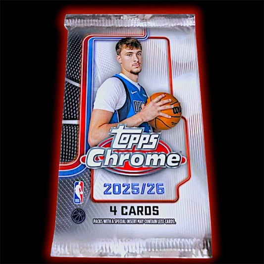 2025-26 Topps Chrome Basketball Blaster Pack