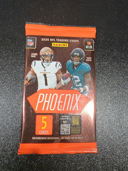 2025 Panini Phoenix Football Hobby Preferred Hobby Pack