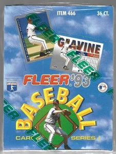 1993 Fleer Baseball Series 1 Factory Sealed Box