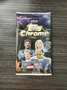 2025 Topps Chrome Marvel Studios Blaster Pack