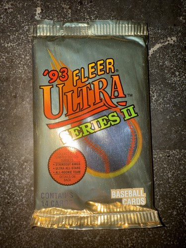 1993 Fleer Ultra Series 2 Baseball Pack