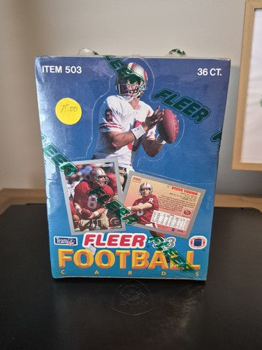 1993 Fleer NFL Football Cards Sealed Box - 36 Packs