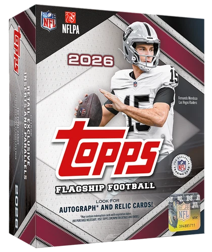 2026 Topps Flagship Football Mega Box