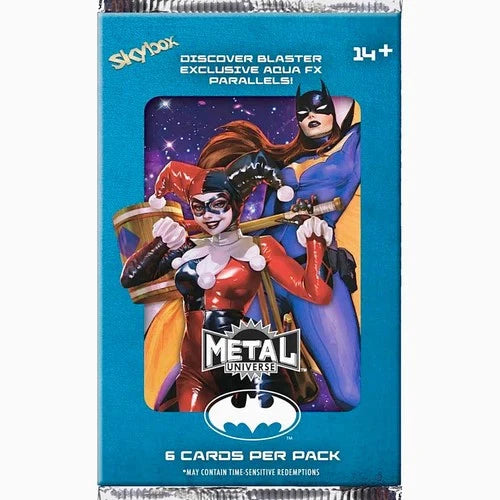 2025 Upper Deck Batman Skybox Metal Universe 6-Card Blaster Pack