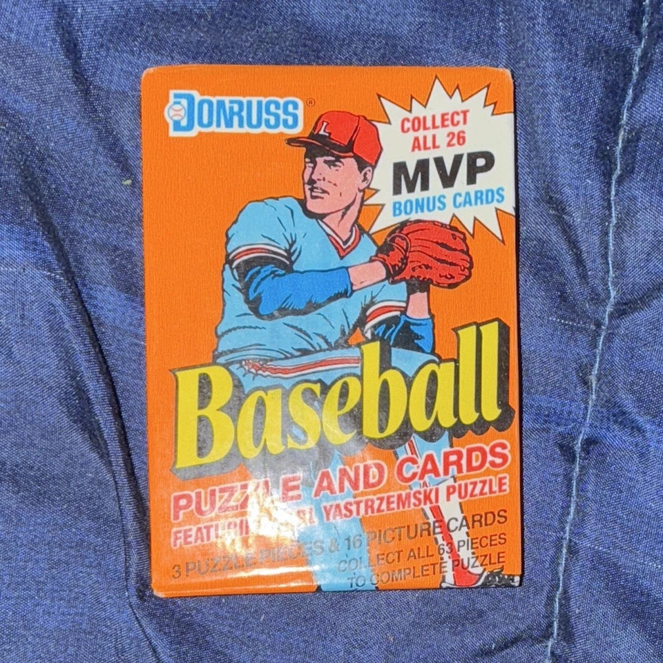 Donruss Baseball Puzzle and Cards Sealed Pack